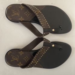 Authentic Louis Vuitton Sandals Size 36