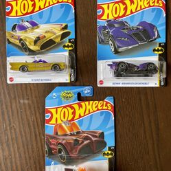 Hot Wheels Batman Vehicles