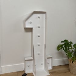 Number 1 marquee Light 