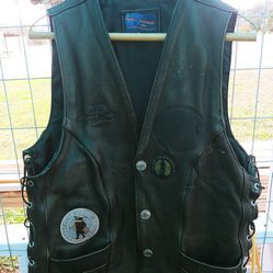 Vintage Vance Leathers Vest 