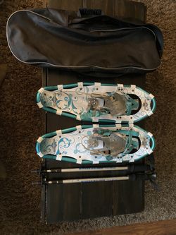 LL Bean Woman’s And Mens Snow Shoes Brand New 