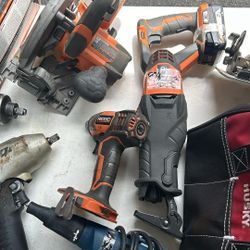 Ridgid 3pc Cordless Kit $150 OBO