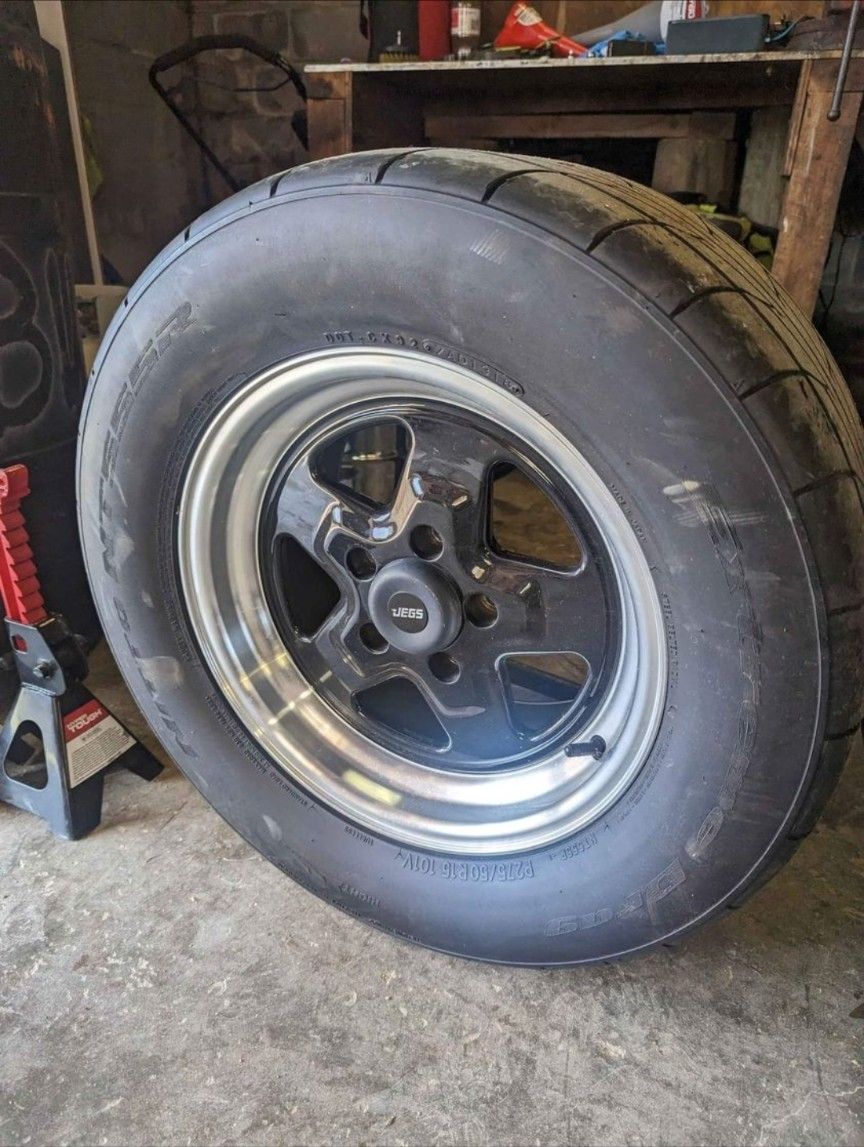 2 Jegs With Nitto Extreme Drag Tires