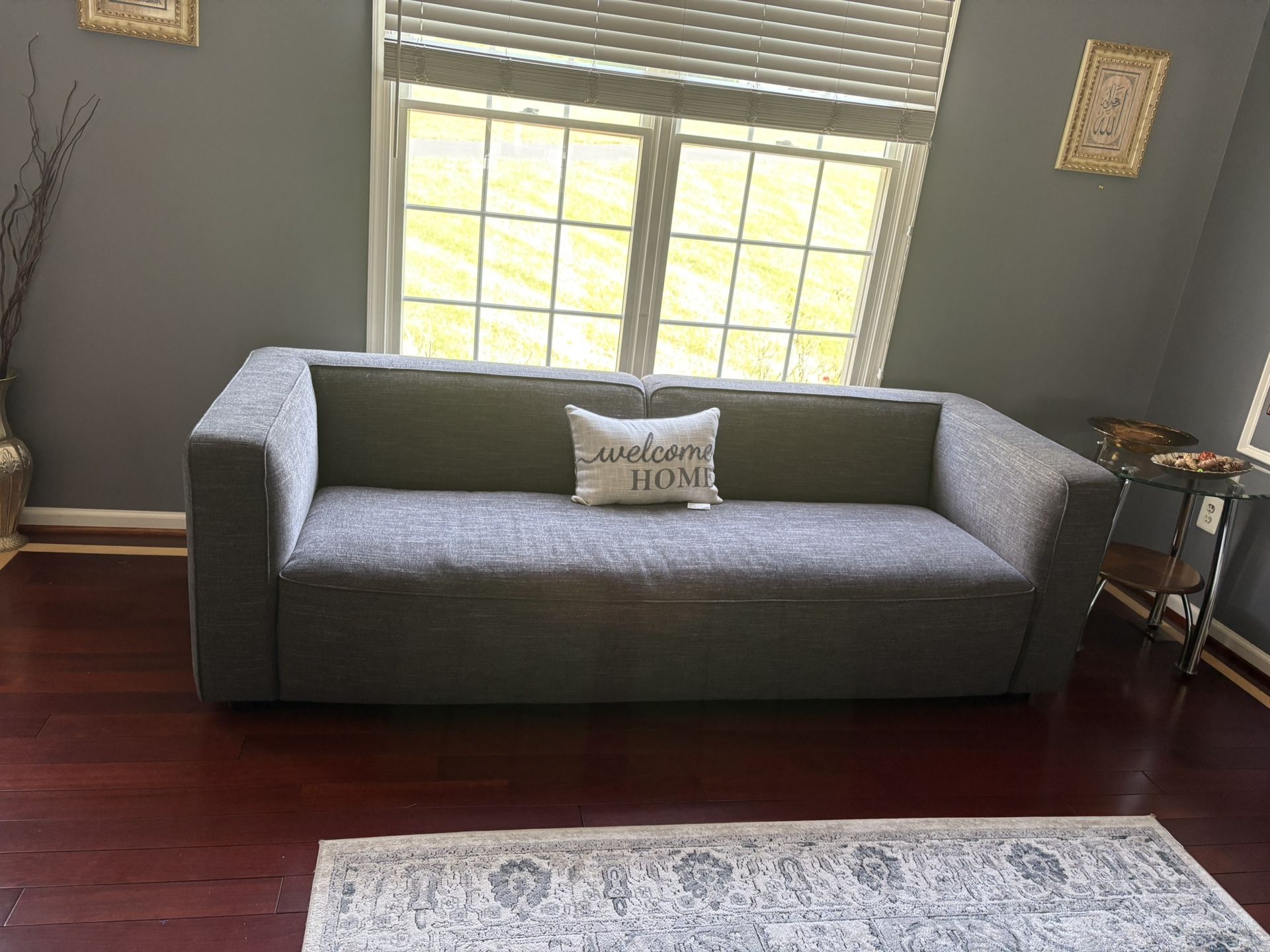 2 Fabric Sofas Barely Used