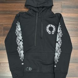 Black Chrome Hearts Hoodie