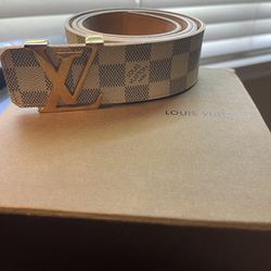 Louis Vuitton Damier Belt for sale