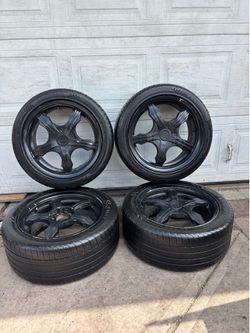 17 inch Rims and Tire 5 lug universal wheels