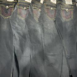 True Religion Neans Geno Big T Flap Slim Jean