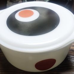 Vintage Pyrex 60's Moon DECO