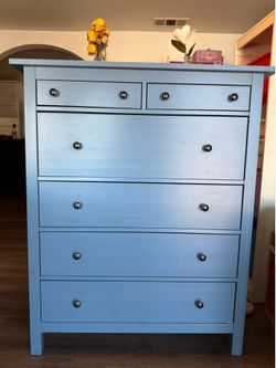 Ikea Blue Dresser Good Condition