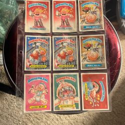Original Garbage Paul Kids Trading Cards And Stickers