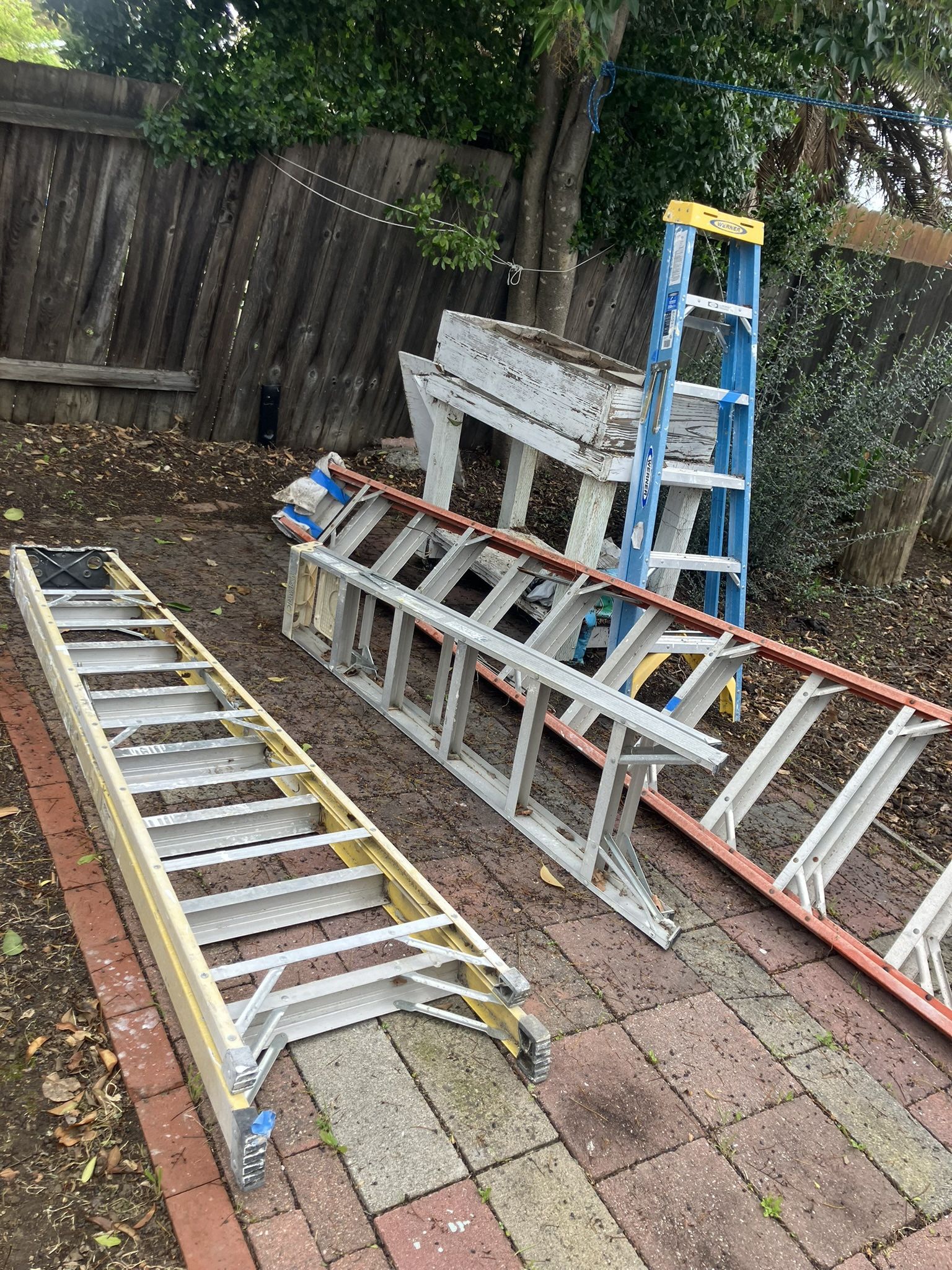 Ladders: 6ft, 12ft