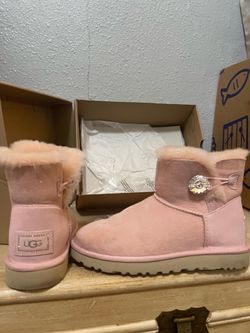 Button Bling Uggs