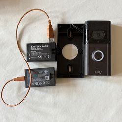 Ring Video Doorbell 3 Plus (Mount And Spare Battery Included)