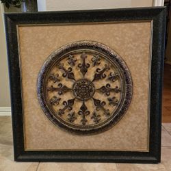 Fleur de Lis Art- 38", Over 3 Feet