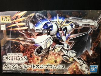 Bandai Hobby Iron Blooded Orphans IBO Gundam Barbarous Lupus Rex HG 1/44