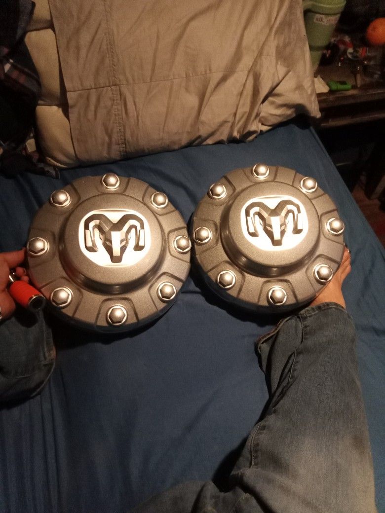 Hub Covers For A Dodge Ram 4500