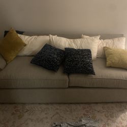 New Couch Non Smoking House Just Need Back Pillows 