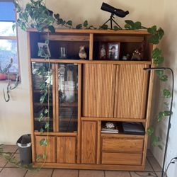 Oak Entertainment Center