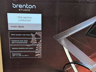 Brenton Studio Zentra Collection Main Desk