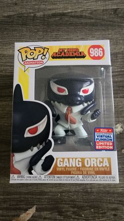 Funko Pop My Hero Academia Gang Orca #(contact info removed) Virtual Funkon