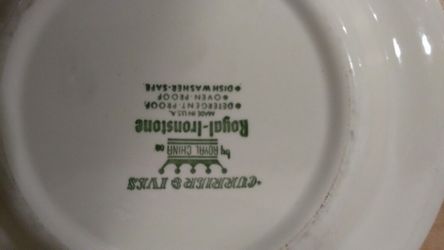 Carrier & ives collectable plates