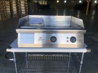 NSF 24 inches Electric Countertop Griddle Flat Top Grill EG24
