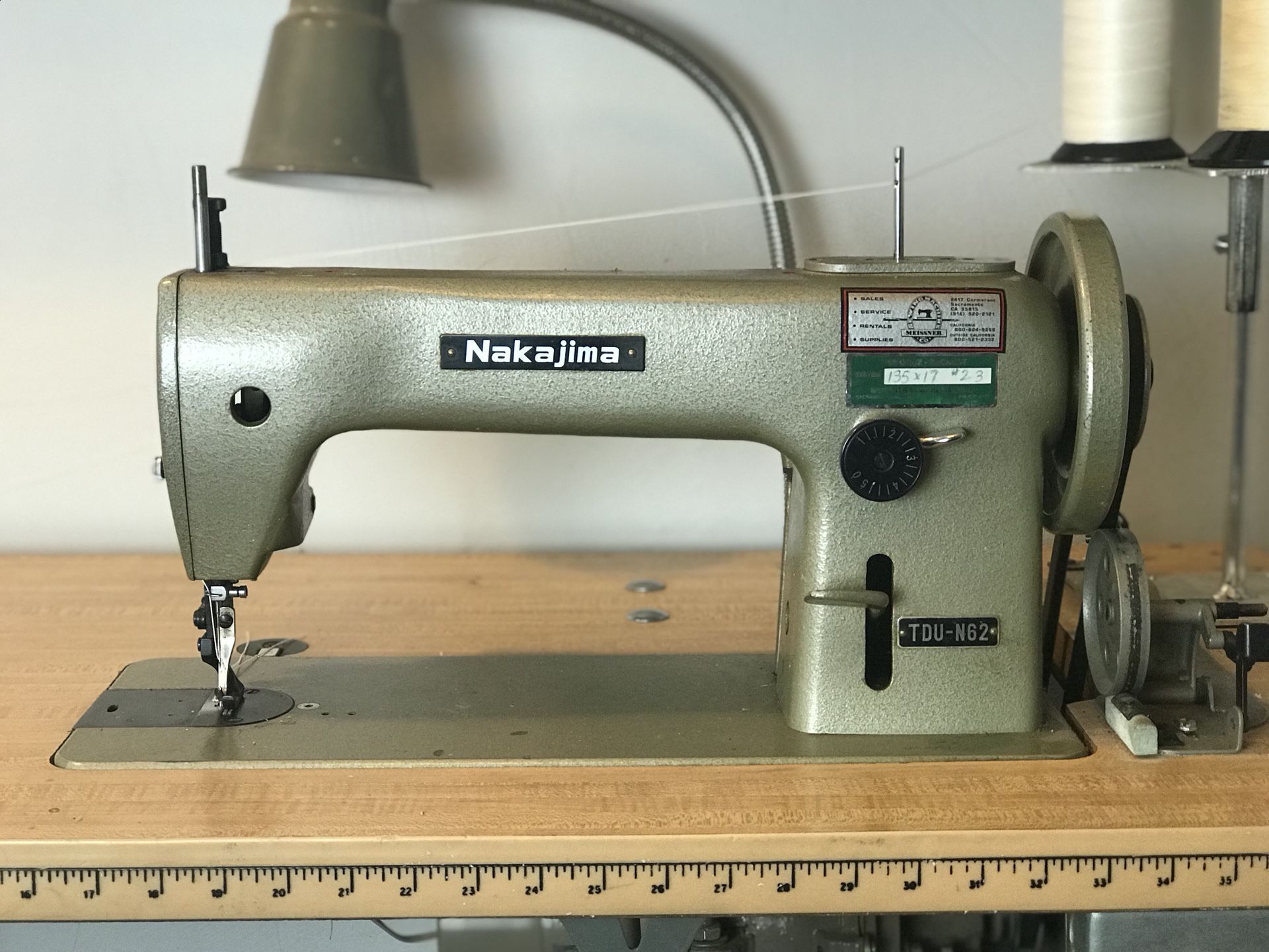 Nakajima TDU-N62 Industrial Sewing Machine - Walking Foot