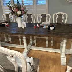 Free 10.5 foot Wood Table