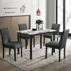5-Pc Dining Table 