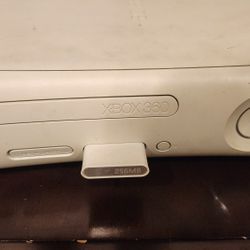 Xbox 360 Console With Power Supply And Two Controllers