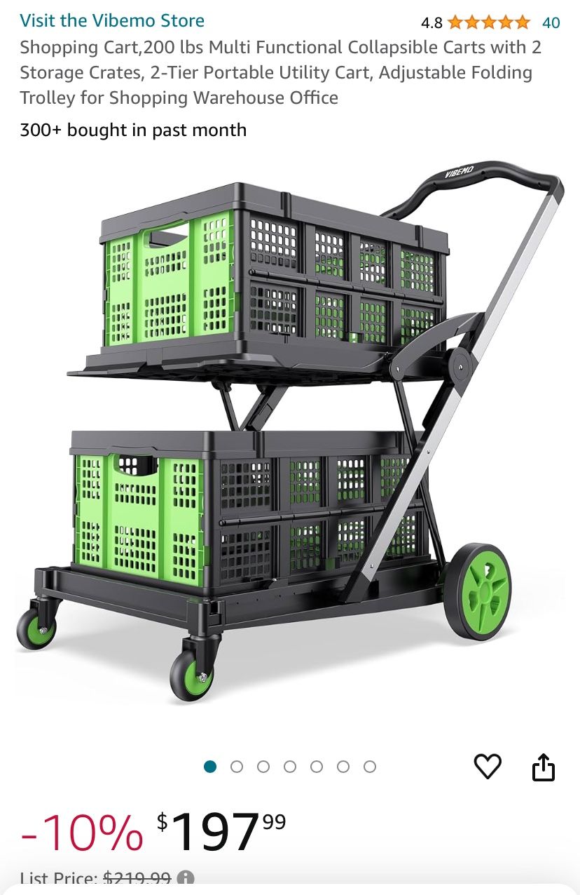 Foldable Shopping Cart