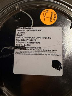 Black paint
