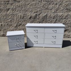 White Bedroom Dresser Furniture Set!