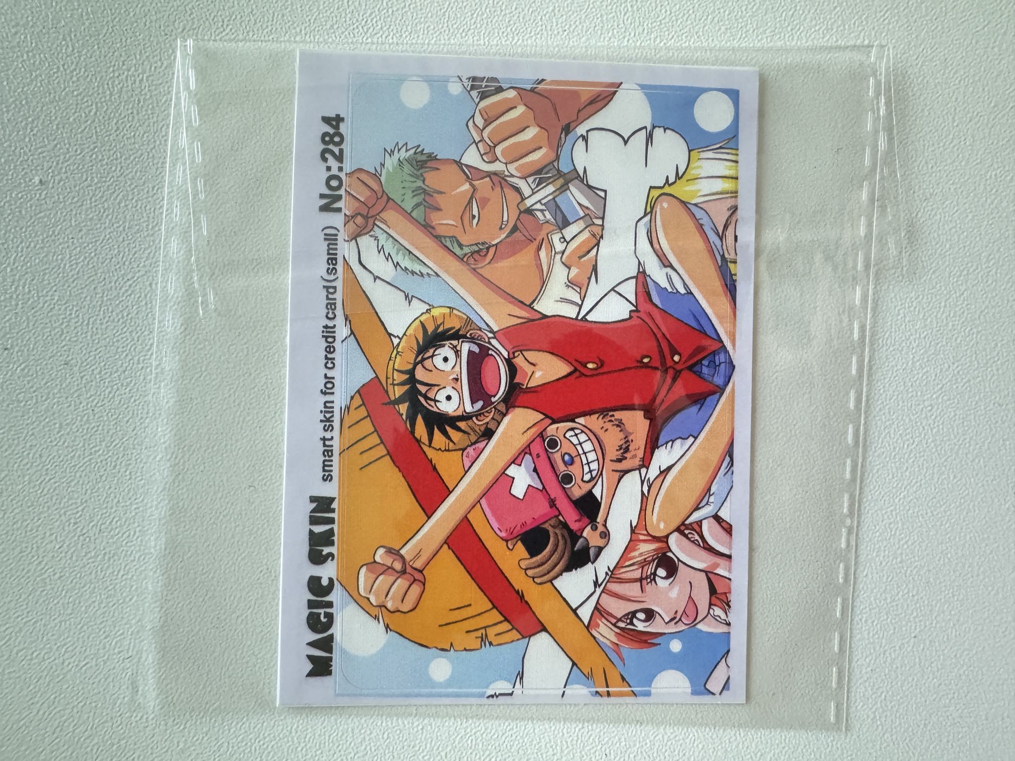 One Piece Anime Waterproof Credit Debit Card Sticker Skin