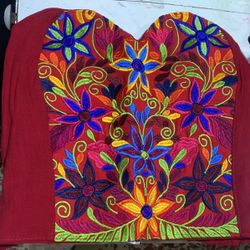 Beautiful Méxican Embroidered Corset