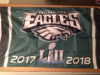 Philadelphia eagles Super Bowl Banner