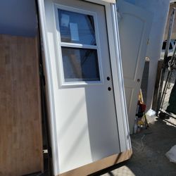Exterior Door 36x80H Fiberglass 
