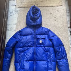 Moncler Jacket Blue Authentic 