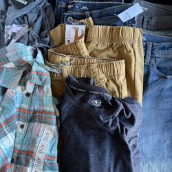 New Boys Jeans, Pants, Shirts Size 14 