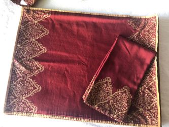 Red And Gold Placemats