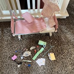 Our Generation Doll Hospital Bed Set
