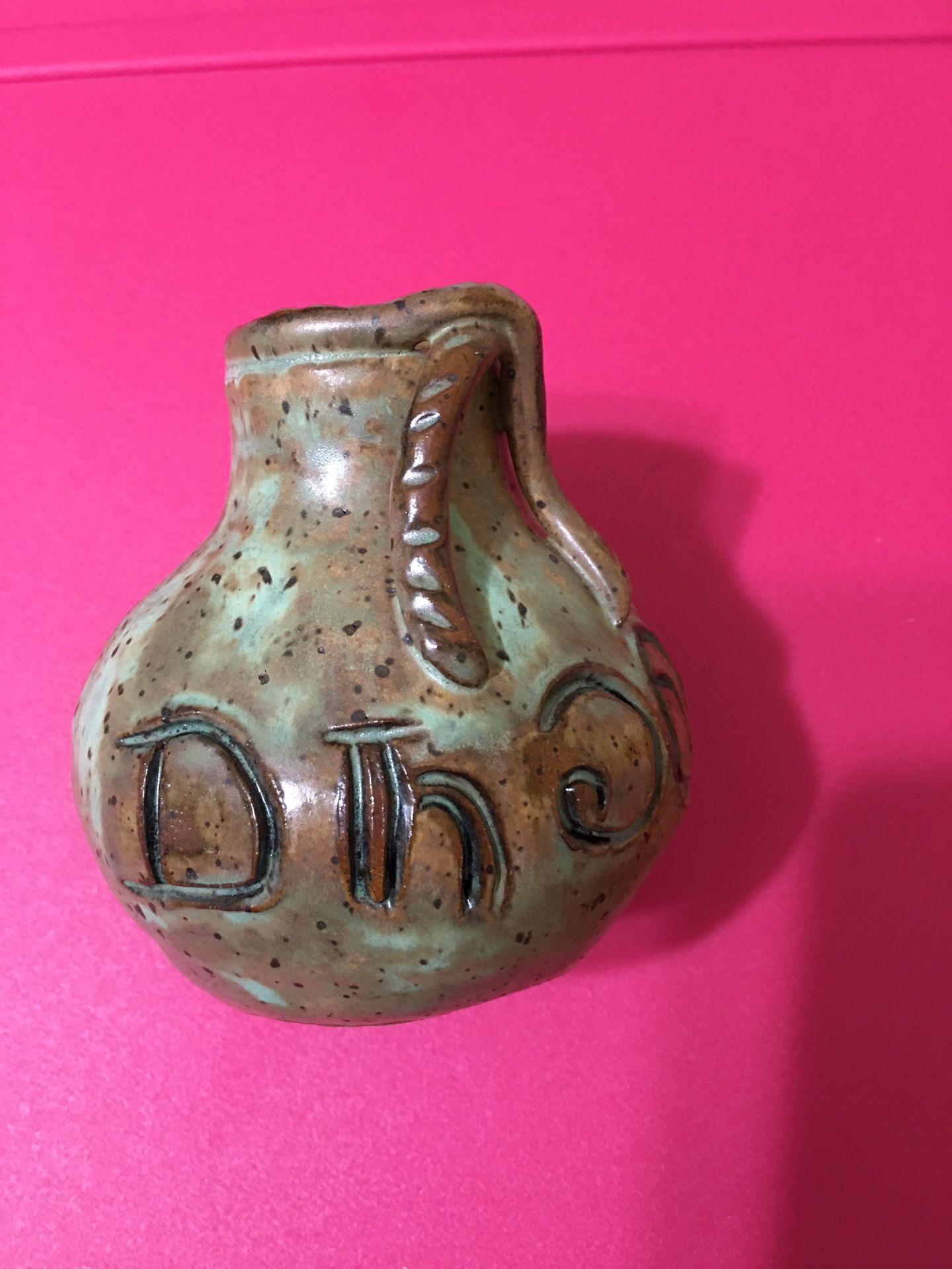 Vintage Signed Studio Pottery 75