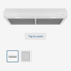 Broan 36” Range Hood, White, $110.. SERIOUS Inquiries Only.