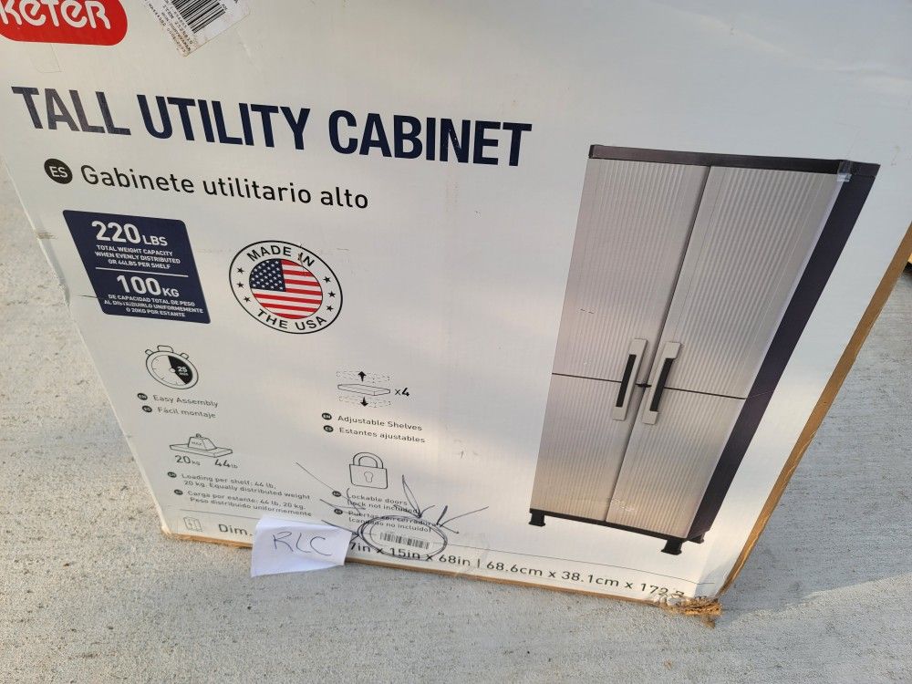 Keter Tall Utility Cabinet