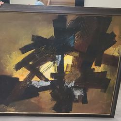 Original Oil Paint 69" X 56" +/- by Steffen 1978