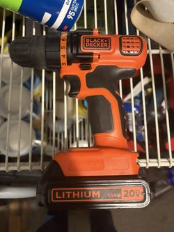 Black And Decker Drill