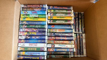Disney vhs tapes