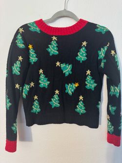 Major Major Christmas Tree Sweater Size XS