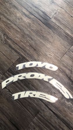 Custom tire letter stickers for sale 🔥 Tire Guys 🔥